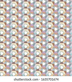 Abstract background texture in geometric ornamental style. Seamless design.