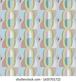Abstract background texture in geometric ornamental style. Seamless design.