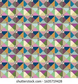 Abstract background texture in geometric ornamental style. Seamless design.