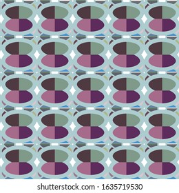 Abstract background texture in geometric ornamental style. Seamless design.