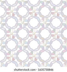 Abstract background texture in geometric ornamental style. Seamless design.