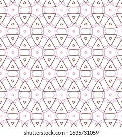 Abstract background texture in geometric ornamental style. Seamless design.