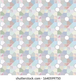 Abstract background texture in geometric ornamental style. Seamless design.