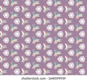 Abstract background texture in geometric ornamental style. Seamless design.
