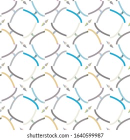 Abstract background texture in geometric ornamental style. Seamless design.