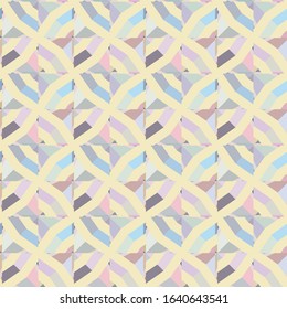Abstract background texture in geometric ornamental style. Seamless design.