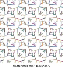 Abstract background texture in geometric ornamental style. Seamless design.