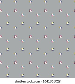 Abstract background texture in geometric ornamental style. Seamless design.