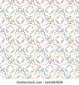 Abstract background texture in geometric ornamental style. Seamless design.