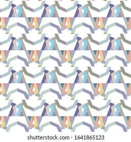 Abstract background texture in geometric ornamental style. Seamless design.