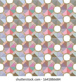 Abstract background texture in geometric ornamental style. Seamless design.