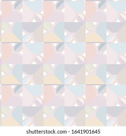 Abstract background texture in geometric ornamental style. Seamless design.