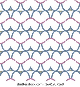 Abstract background texture in geometric ornamental style. Seamless design.