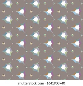 Abstract background texture in geometric ornamental style. Seamless design.