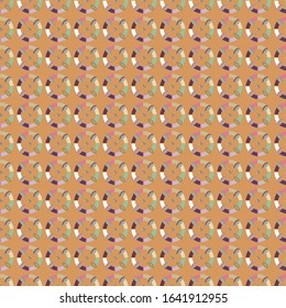 Abstract background texture in geometric ornamental style. Seamless design.