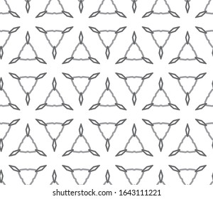 Abstract background texture in geometric ornamental style. Seamless design.