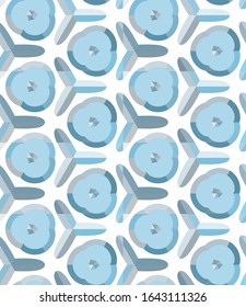 Abstract background texture in geometric ornamental style. Seamless design.