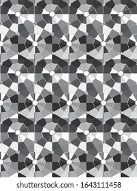 Abstract background texture in geometric ornamental style. Seamless design.
