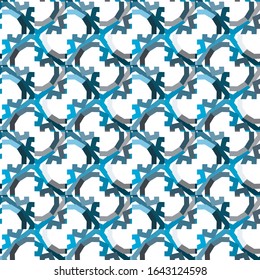 Abstract background texture in geometric ornamental style. Seamless design.