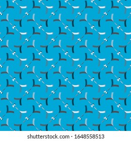 Abstrakte Hintergrundtextur im geometrischen Zierstil. Nahtloses Design.