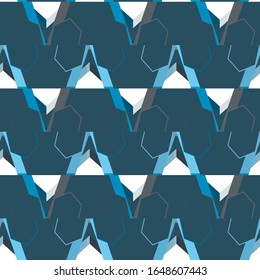 Abstract background texture in geometric ornamental style. Seamless design.
