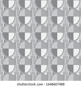 Abstrakte Hintergrundtextur im geometrischen Zierstil. Nahtloses Design.