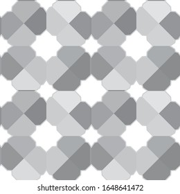 Abstrakte Hintergrundtextur im geometrischen Zierstil. Nahtloses Design.