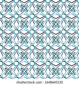 Textura de fondo abstracta en estilo ornamental geométrico. Diseño impecable.
