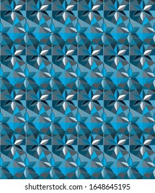 Abstract background texture in geometric ornamental style. Seamless design.