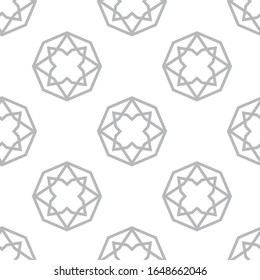 Abstract background texture in geometric ornamental style. Seamless design.