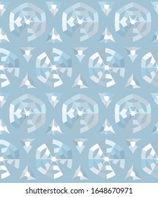 Abstract background texture in geometric ornamental style. Seamless design.