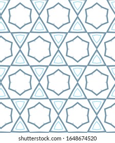 Abstract background texture in geometric ornamental style. Seamless design.