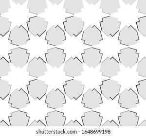 Abstract background texture in geometric ornamental style. Seamless design.