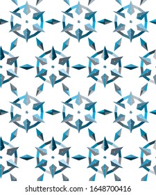 Abstrakte Hintergrundtextur im geometrischen Zierstil. Nahtloses Design.