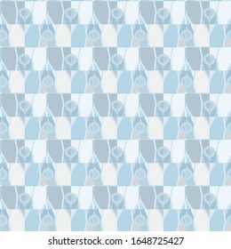 Abstract background texture in geometric ornamental style. Seamless design.