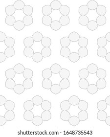 Abstrakte Hintergrundtextur im geometrischen Zierstil. Nahtloses Design.