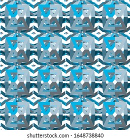 Abstract background texture in geometric ornamental style. Seamless design.