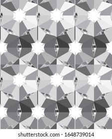 Abstract background texture in geometric ornamental style. Seamless design.