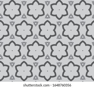 Abstract background texture in geometric ornamental style. Seamless design.