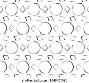 Abstract background texture in geometric ornamental style. Seamless design.