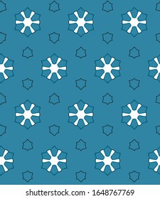 Abstract background texture in geometric ornamental style. Seamless design.