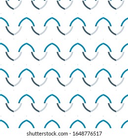 Abstrakte Hintergrundtextur im geometrischen Zierstil. Nahtloses Design.
