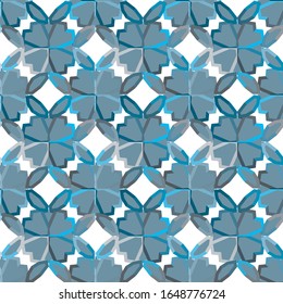 Abstrakte Hintergrundtextur im geometrischen Zierstil. Nahtloses Design.