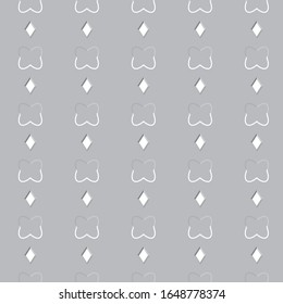 Abstrakte Hintergrundtextur im geometrischen Zierstil. Nahtloses Design.