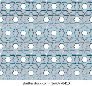 Abstract background texture in geometric ornamental style. Seamless design.