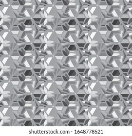 Abstract background texture in geometric ornamental style. Seamless design.