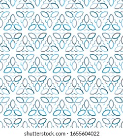 Abstract background texture in geometric ornamental style. Seamless design.