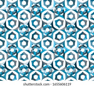 Abstract background texture in geometric ornamental style. Seamless design.
