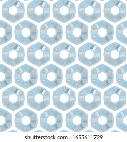 Abstract background texture in geometric ornamental style. Seamless design.