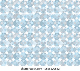 Abstrakte Hintergrundtextur im geometrischen Zierstil. Nahtloses Design.